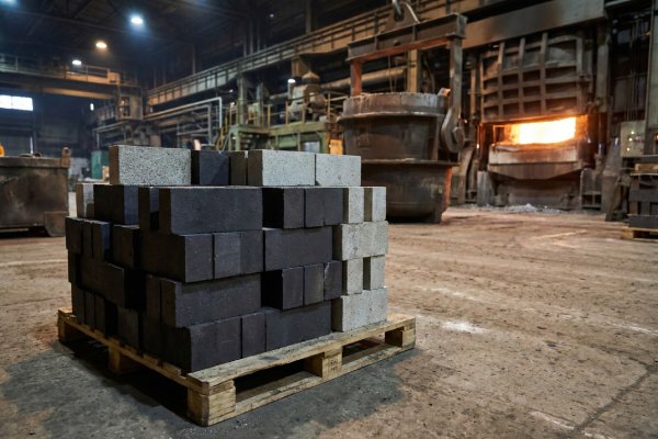 Basic Refractory Bricks Steel Industry